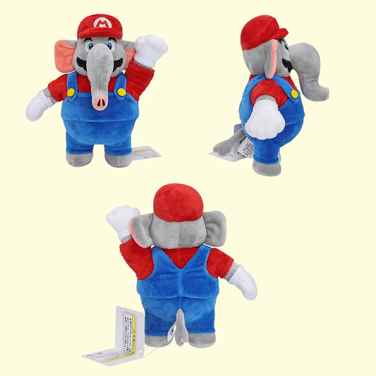 Mario Bros Plush Toys – Elephant Mario & Luigi Edition