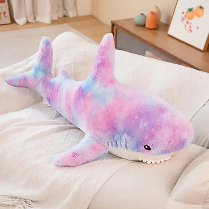 Multicoloured Shark Plush Toy