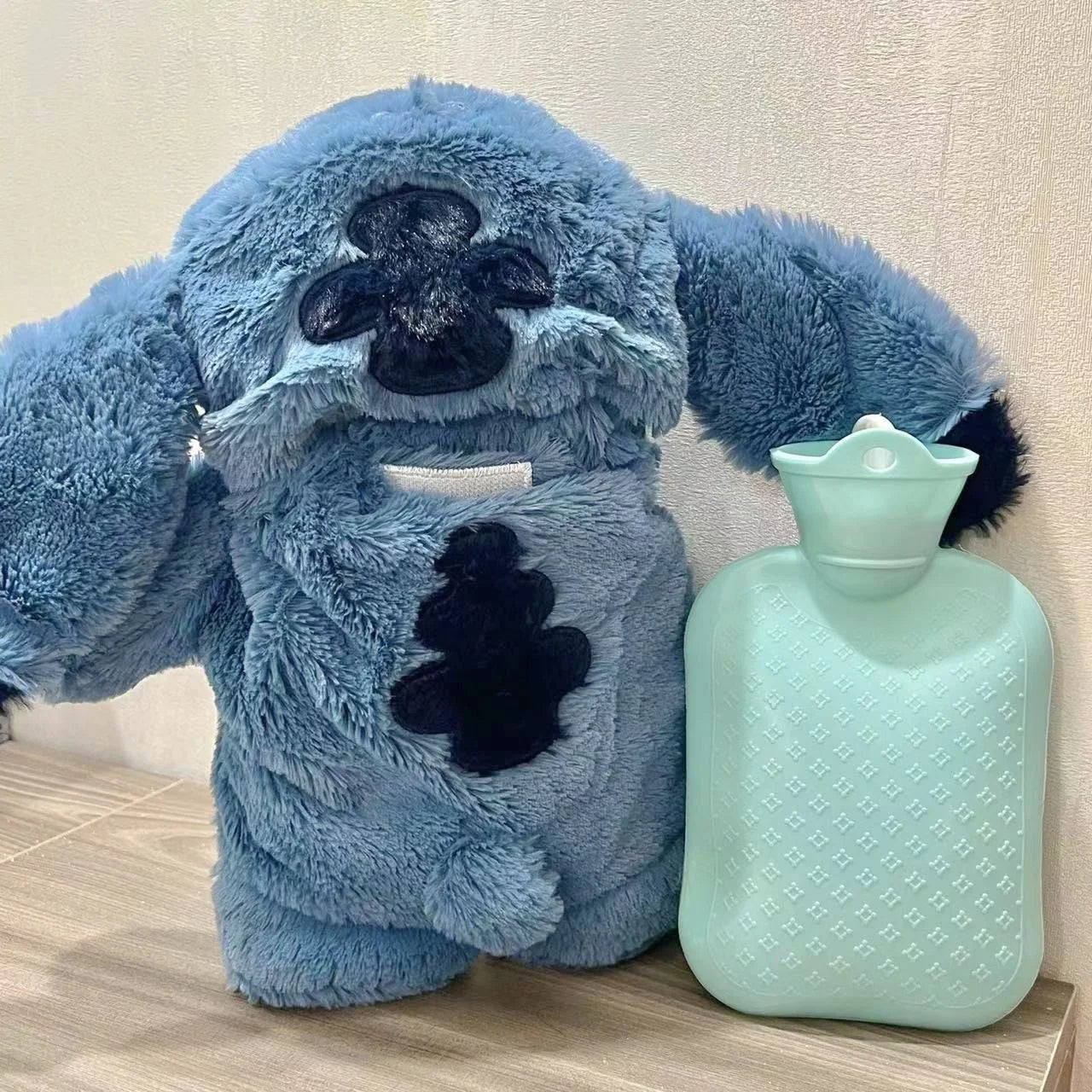 Disney Plush Hot Water Bottle - Stitch Edition